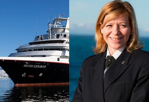 超级豪华邮轮集团Silversea Cruises 宣布委任Margrith Ettlin为首位女性船长