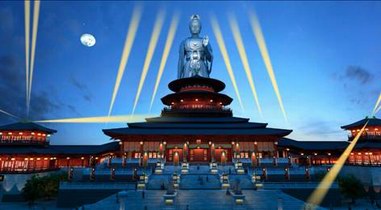 OK女神席卷苏州 华谊兄弟电影世界通天浮屠霸气亮相