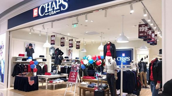 低调的美式优雅持续风靡  美国Chaps2018新年三家新店开业