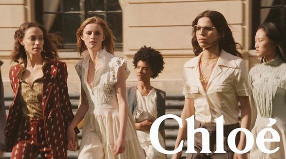  Chloé（寇依）释出2018春夏系列广告大片