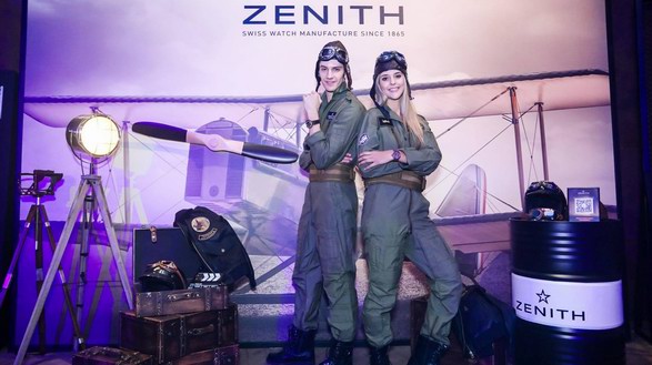 2018 ZENITH真力时复古绅士夜暨飞行员系列全新TIPO CP-2飞返计时腕表发布