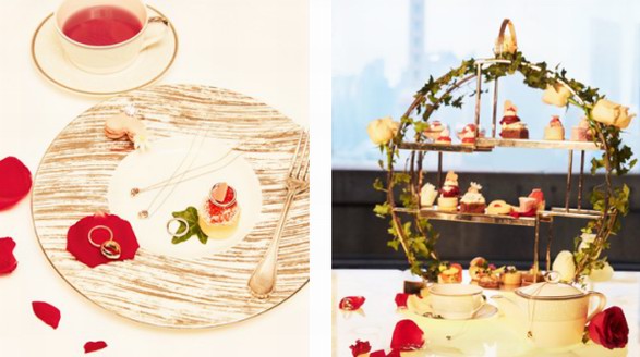 英皇珠宝携手上海和平饭店呈献早春浪漫下午茶  为甜蜜午后幸福加冕