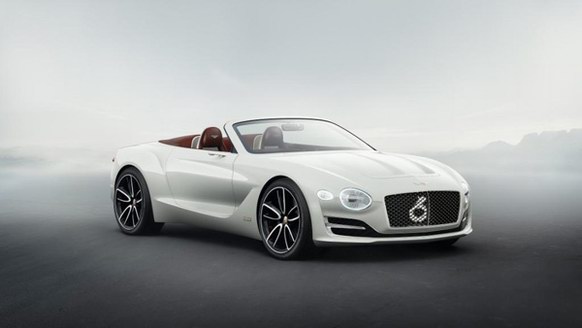 宾利​EXP 12 SPEED 6e电动概念车，诠释超豪华电动概念汽车的全新理念