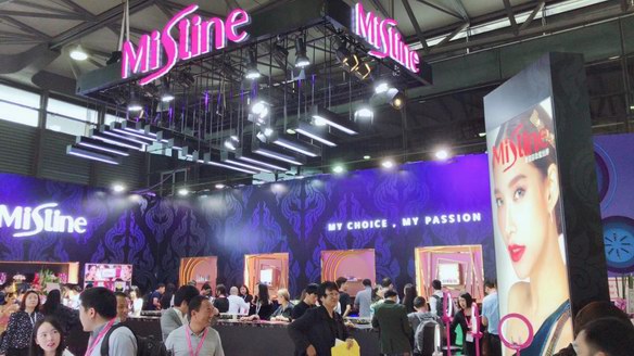 Mistine重磅亮相第23届上海美博会，开展即斩获多项大奖
