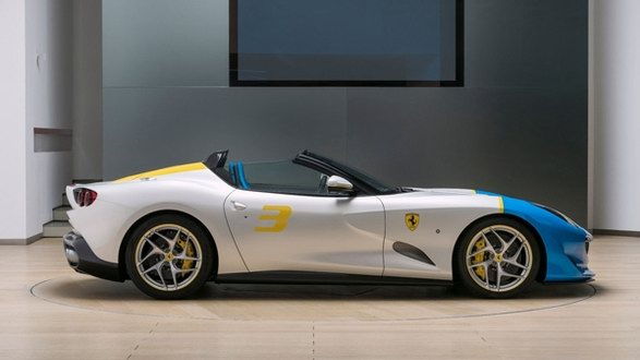 世界唯一：法拉利私人定制版敞篷跑车Ferrari SP3JC亮相！