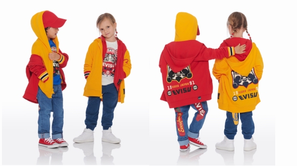 日系潮童演绎新一季街头时尚   EVISU发布2019春夏KIZZU童装系列