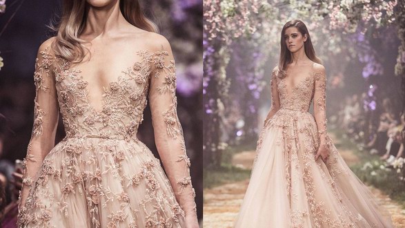 Paolo Sebastian2018春夏系列：手工定制婚纱典范，美到窒息 