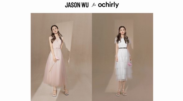 JASON WU for ochirly联名系列发布,续写浪漫篇章