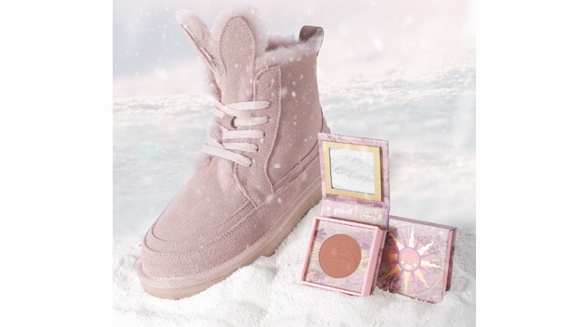 Girlcult跨界联名EVERAU，将彩妆“画”在雪地靴上