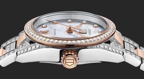 TAG Heuer泰格豪雅推出卡莱拉系列珠宝版本日历腕表