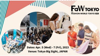 4月5-7日，东京最大规模时尚产业展Faw Tokyo与您不见不散！
