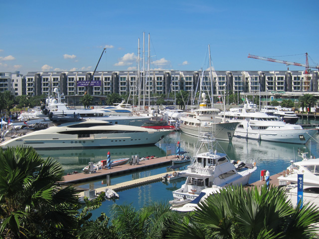2013新加坡国际游艇展 云集顶级游艇