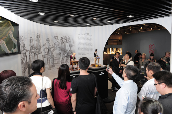 雅克德罗（Jaquet Droz）主题展览于2013香港国际古玩展瞩目登场