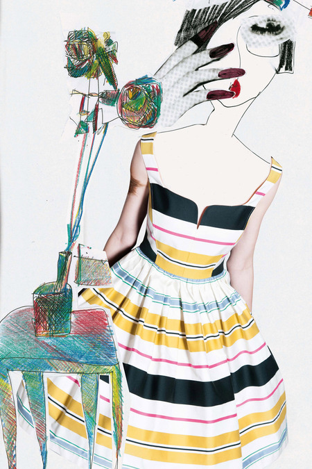 安东尼奥·马拉斯（Antonio Marras）发布2014早春女装度假系列