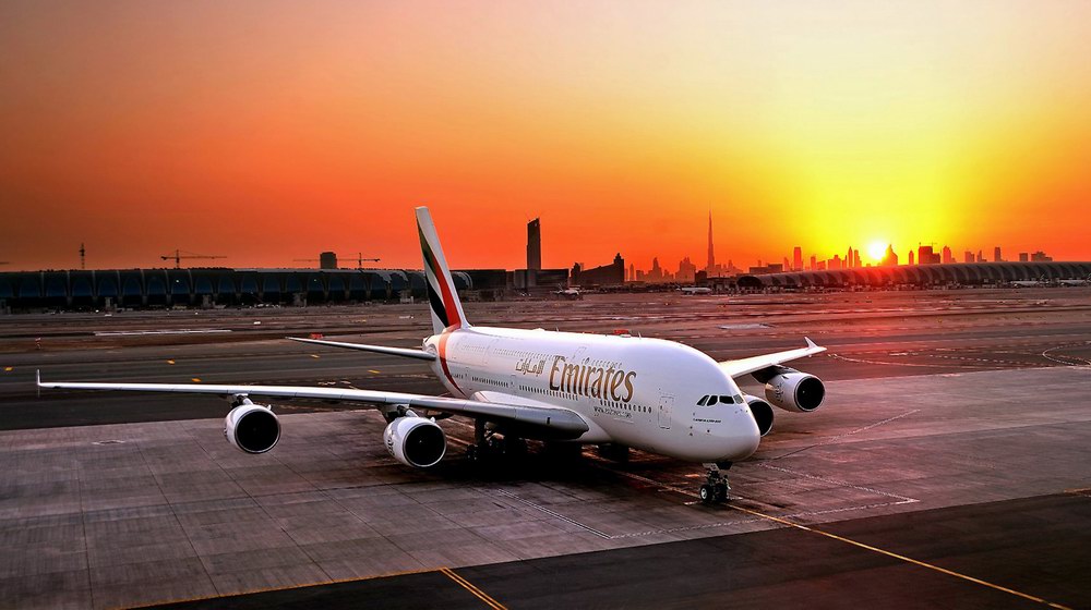 阿联酋航空 世界为数不多的清一色大型飞机的航空公司