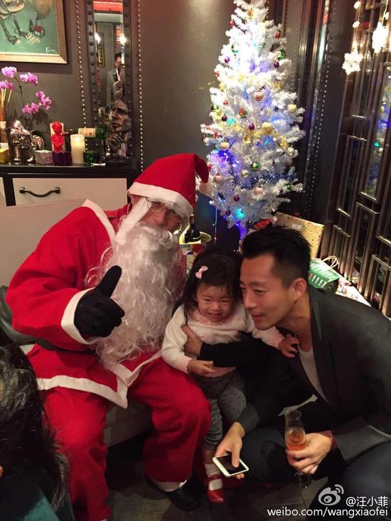 汪小菲称女儿怕圣诞老人：头发长到脸下面【娱乐往事】风气中国网