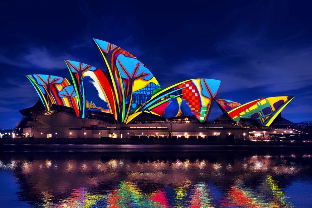 2016缤纷悉尼灯光音乐节扩大升级 以精彩灯光