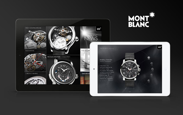Montblanc 万宝龙腕表系列iPad App正式上线