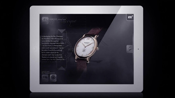 Montblanc 万宝龙腕表系列iPad App正式上线