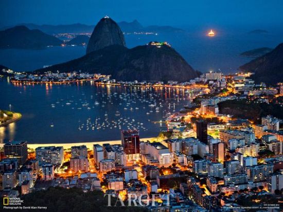 里约热内卢 城市夜景