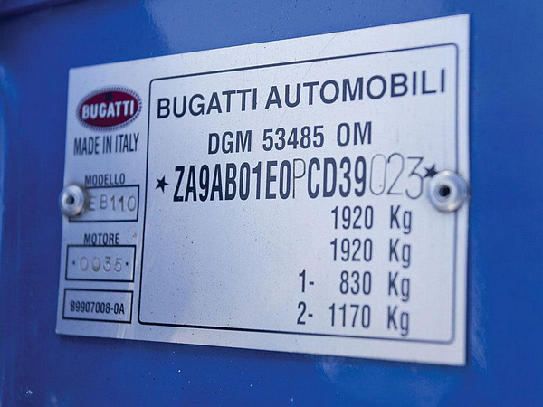 Bugatti EB 110 GT 美国RM即将上拍