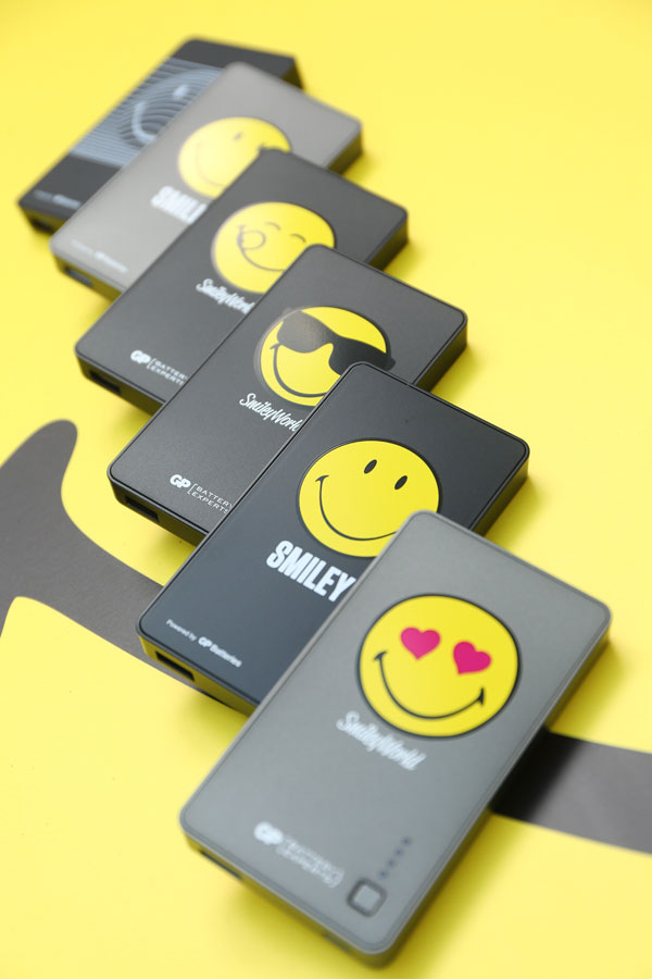 Smiley携手GP超霸电池营造开心能量