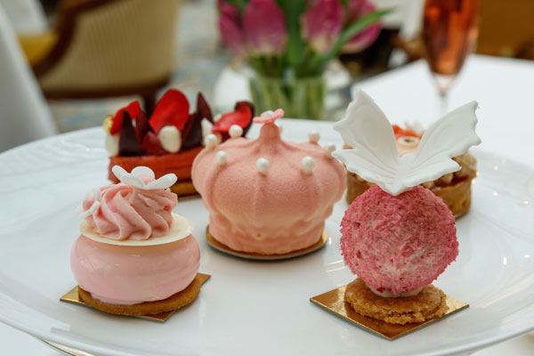 伦敦兰斯伯瑞酒店呈献至尊“粉红公主下午茶” 