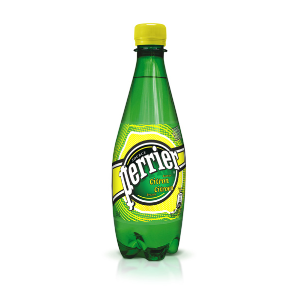 法国含气天然矿泉水品牌Perrier全新推出柠檬味便携瓶装