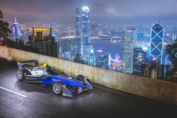 香港怡东酒店庆祝首届香港电动方程式赛车锦标赛 