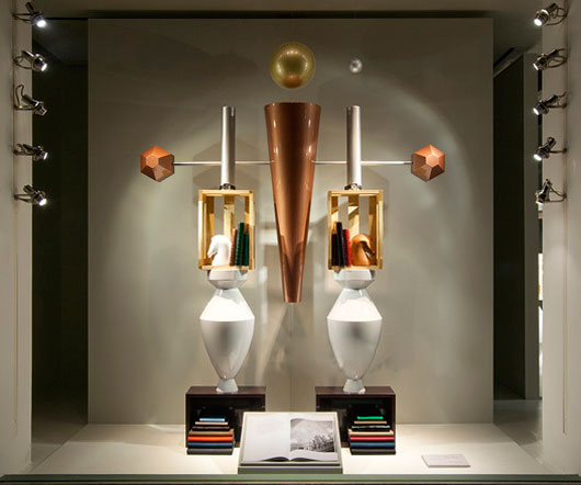 抽象的艺术 爱马仕（Hermès）2013纽约夏季橱窗