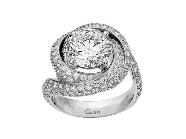 Cartier（卡地亚）四枚爱与钻石之戒
