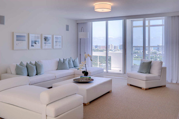迈阿密海滩奢华观景公寓 阁楼的完美意境