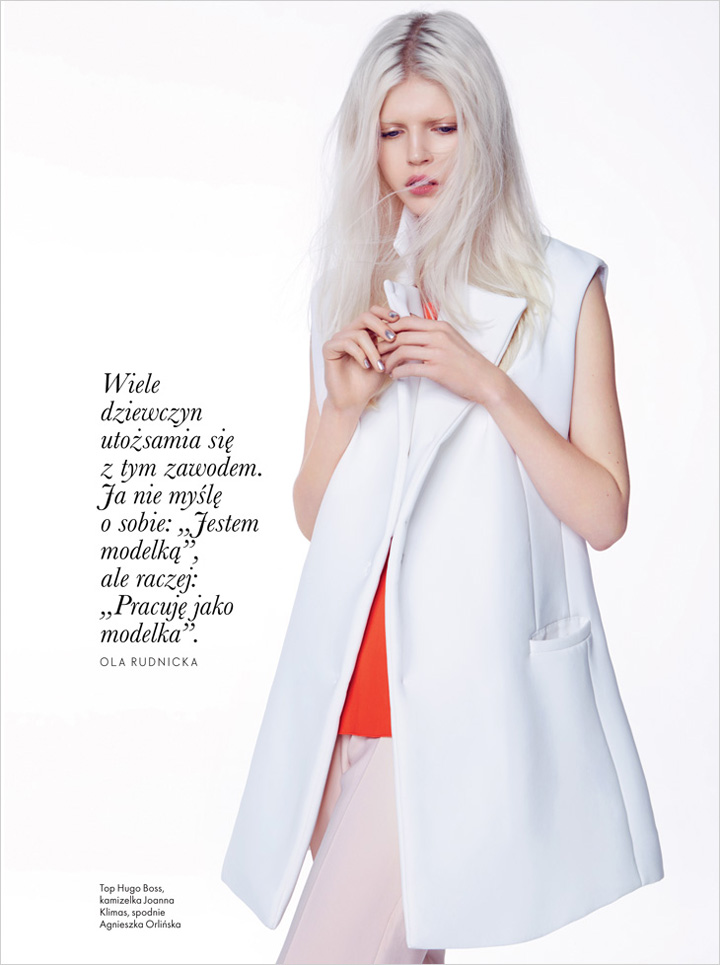 Ola Rudnicka《Elle》波兰版2014年2月号