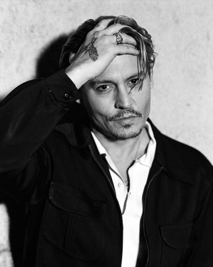 Johnny Depp《Interview》杂志2014年4月号