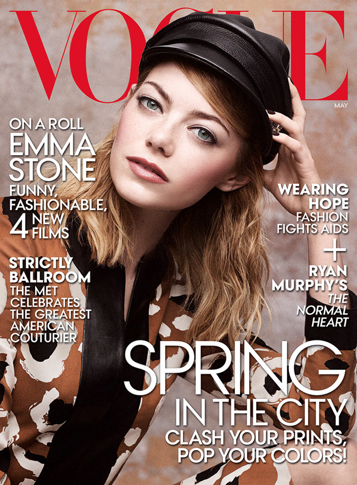Emma Stone《Vogue》美国版2014年5月号