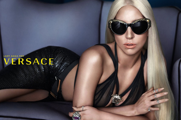 Lady Gaga 代言范思哲2014春夏眼镜系列
