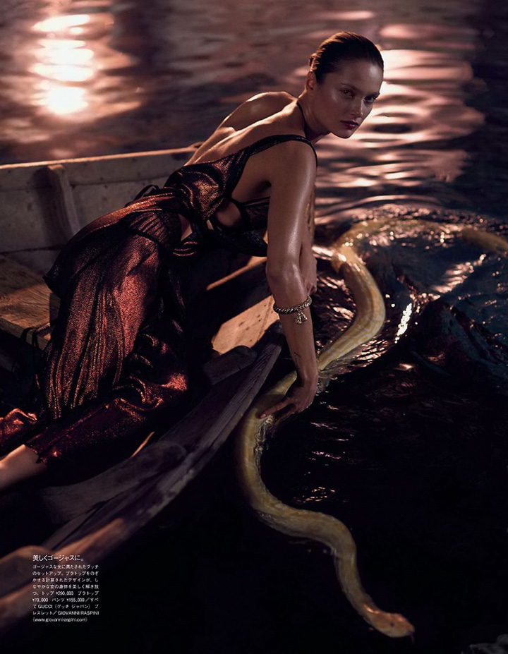 Karmen Pedaru《Vogue》日本版2014年6月号