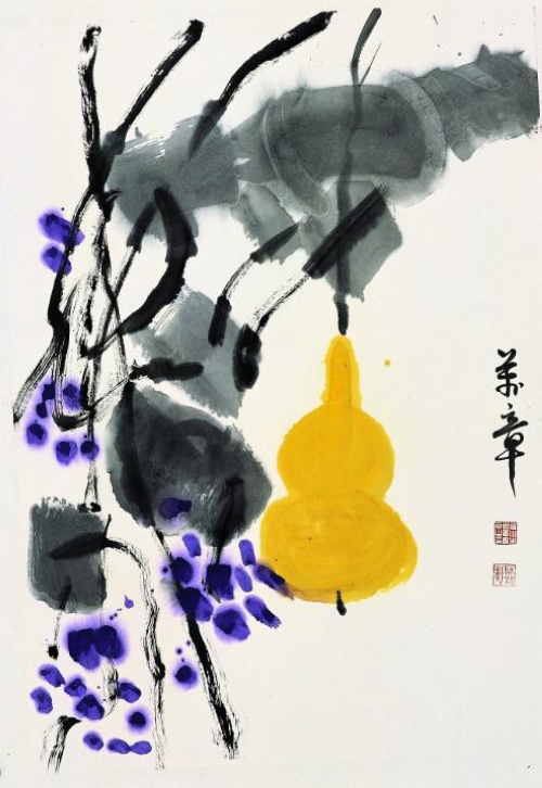 学者画家朱万章的“葫芦”艺术乐园
