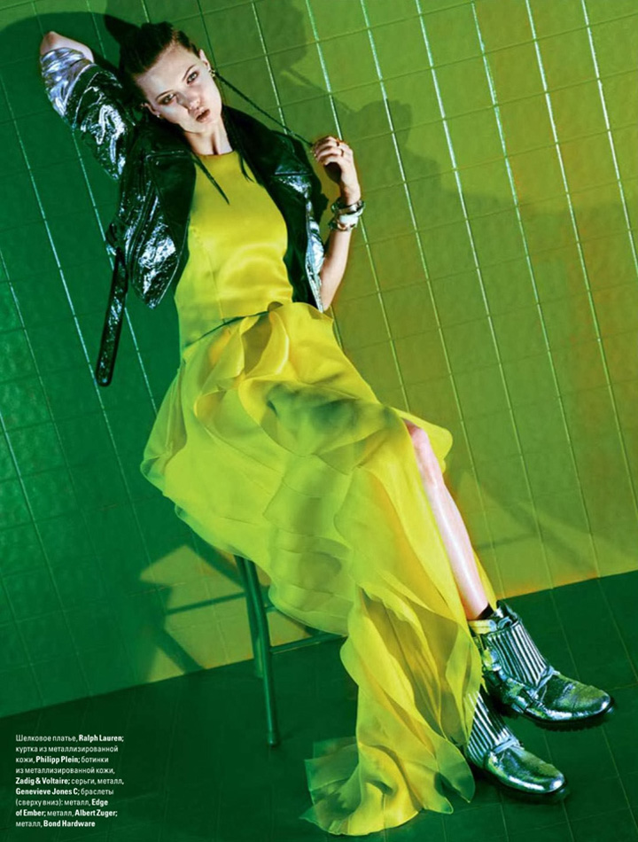 Lindsey Wixson《Vogue》乌克兰版2014年5月号