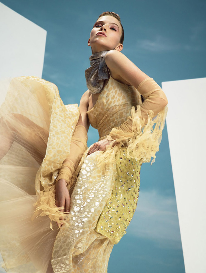 Sasha Luss《Vogue》中国版2014年6月号