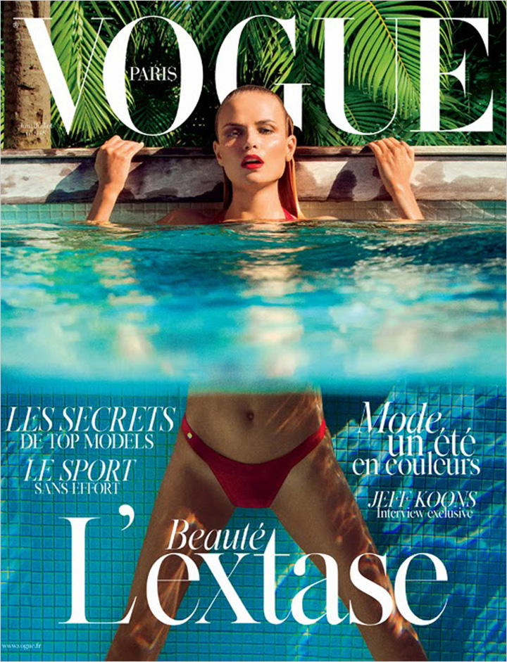 Natasha Poly《Vogue》法国版2014年6/7月号