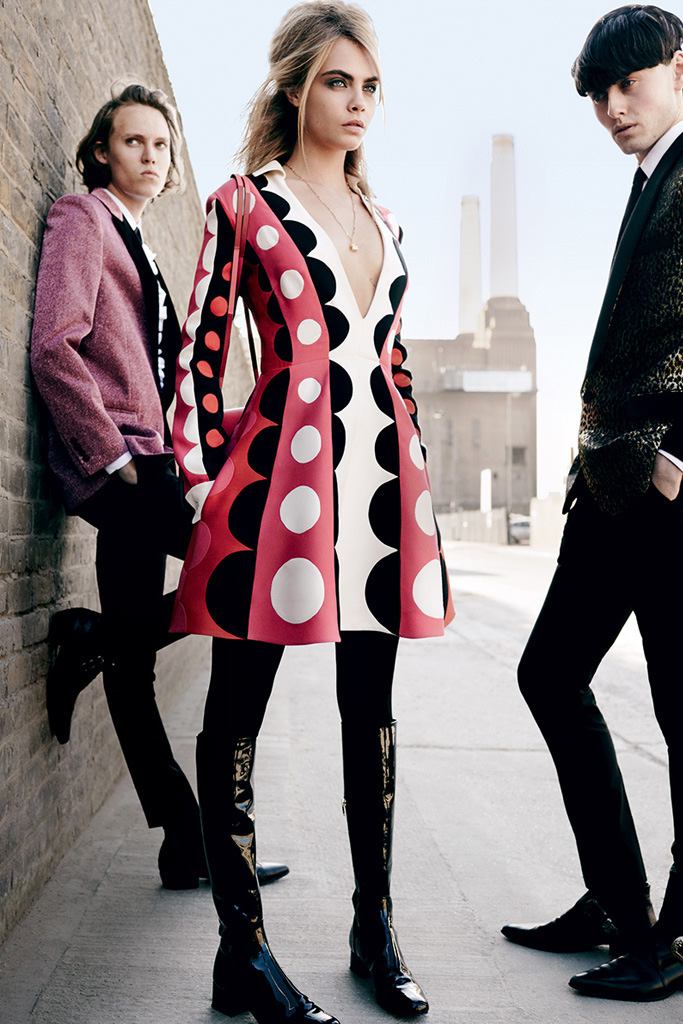 Cara Delevingne《Vogue》美国版2014年7月号