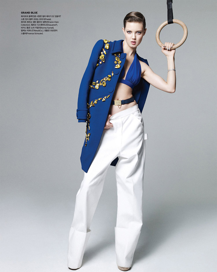 Lindsey Wixson《Vogue》韩国版2014年7月号