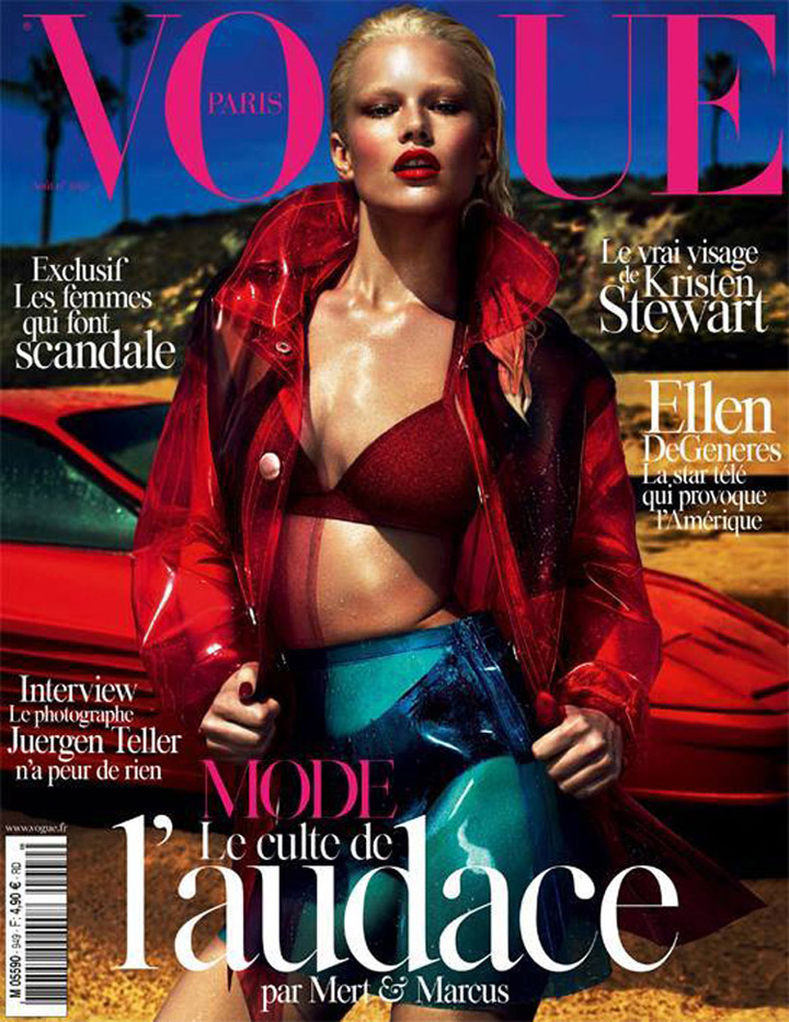 Anna Ewers《Vogue》法国版2014年8月号