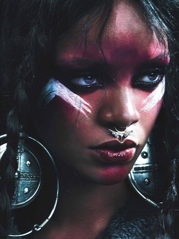 Rihanna《W》美国版2014年9月号