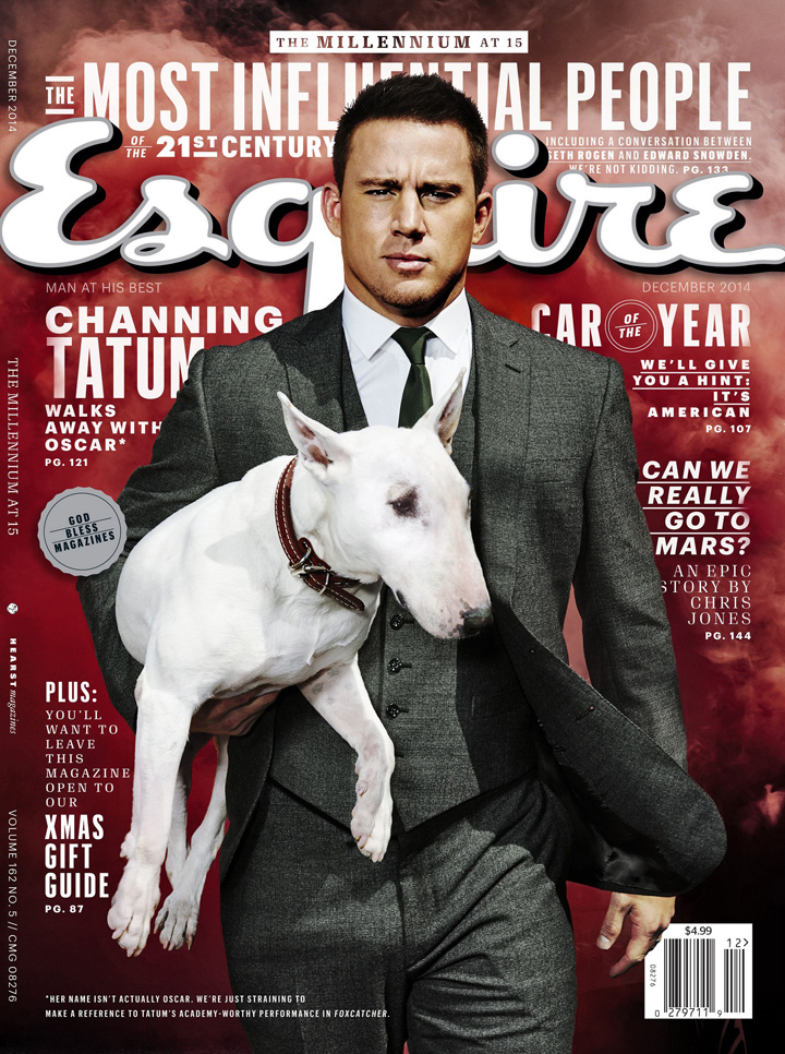Channing Tatum《Esquire》杂志2014年12月号