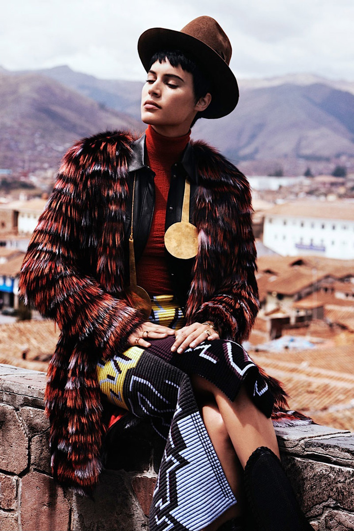 Alana Bunte《Vogue》墨西哥版2014年12月号