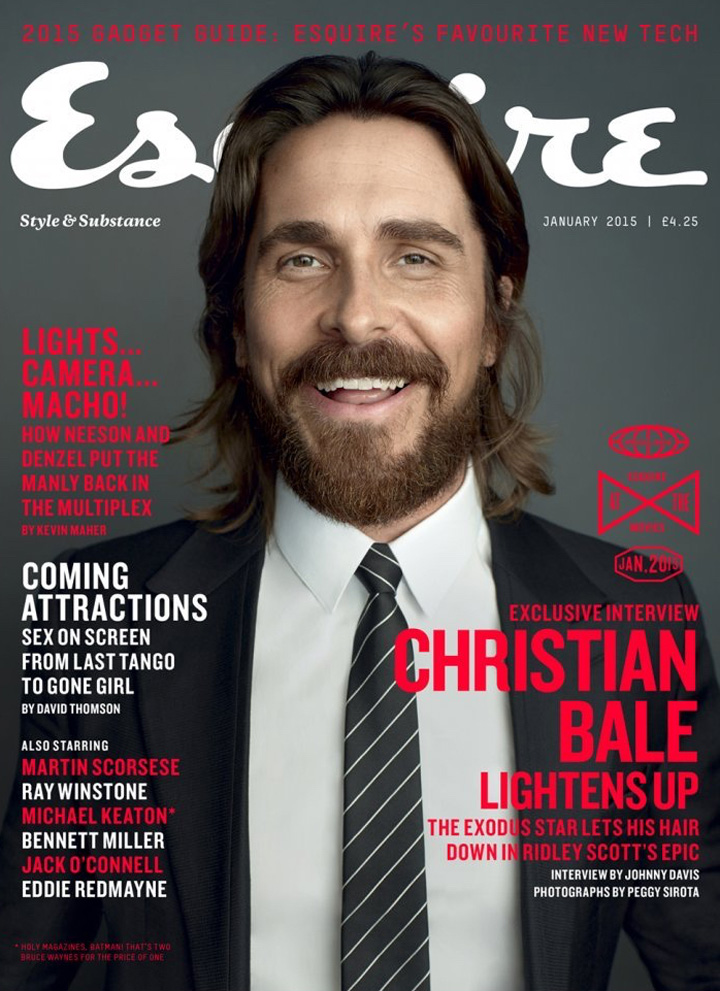 Christian Bale《Esquire》英国版2015年1月号