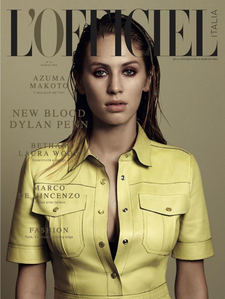 Dylan Penn《L’Officiel》意大利版2014年12月号