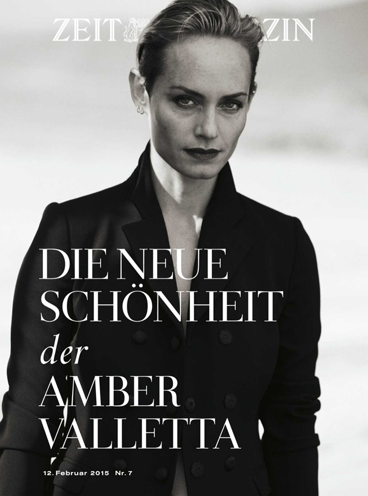 Amber Valletta《Zeit》杂志2015年2月号